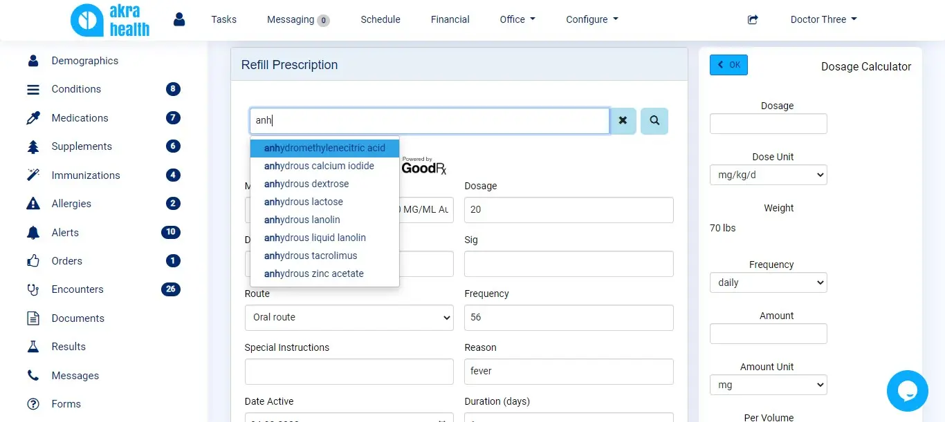 our ultimate saas based emr system